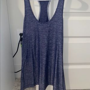 COPY - navy blue lightly used size 6 lululemon tank top